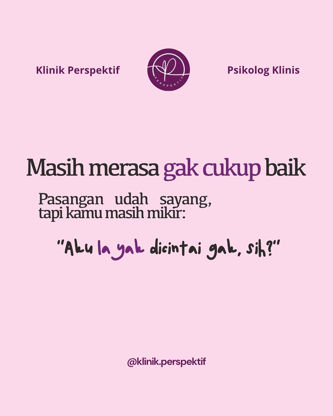 Ilustrasi tanda kamu belum cukup self love saat jatuh cinta dari Klinik Perspektif