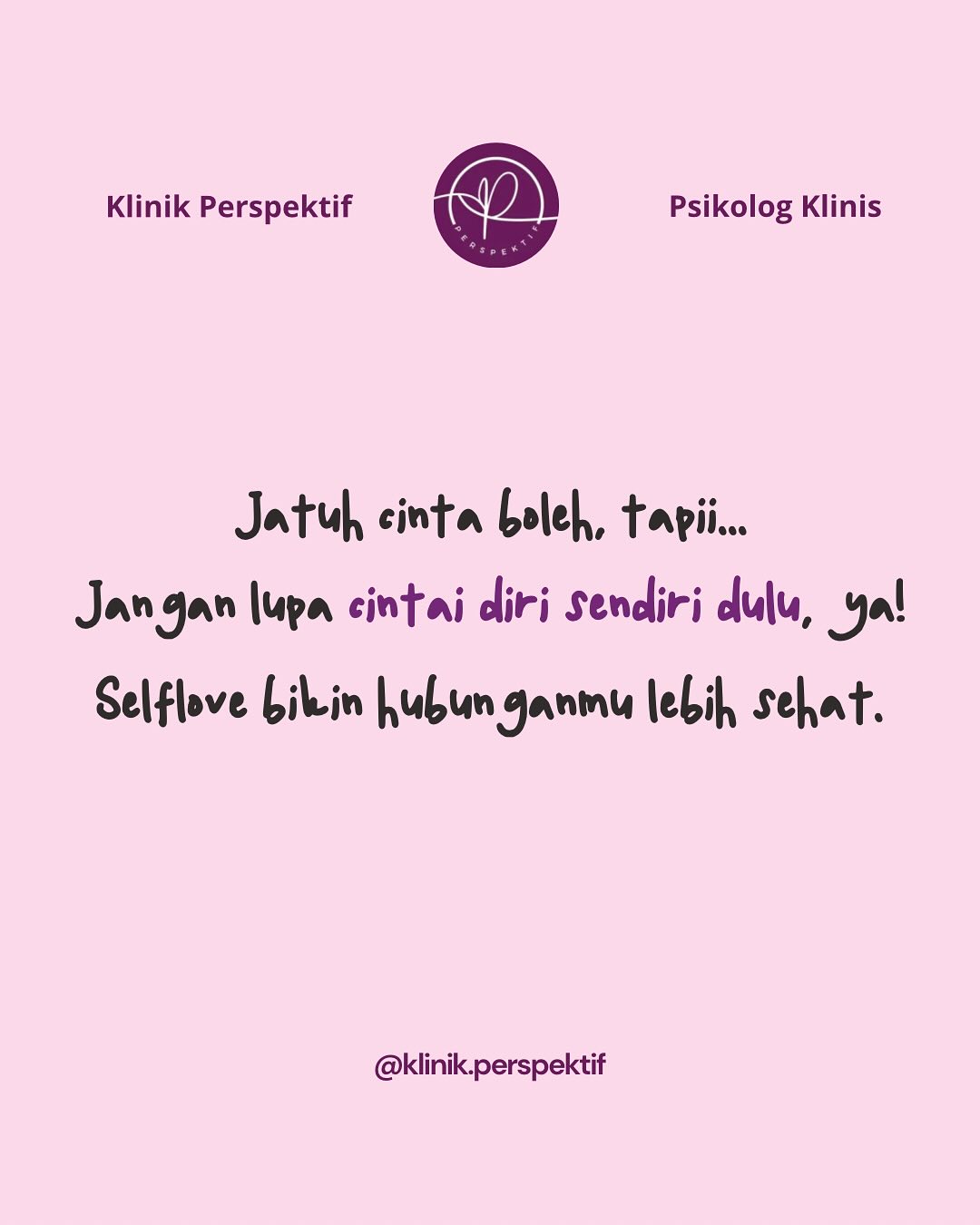 Ilustrasi tanda kamu belum cukup self love saat jatuh cinta dari Klinik Perspektif